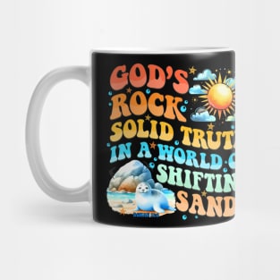 God's Solid Vacation Bible School VBS 2024 Beach Summer Mug